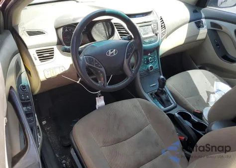 2015 Hyundai Elantra Se из США, поврежденный, VIN 5NPDH4AEXFH600371